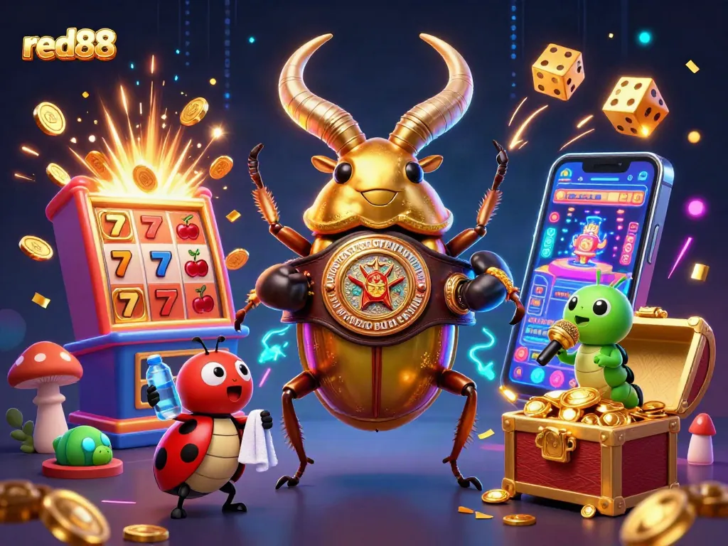 Experience thrilling gameplay at red88 with dynamic slot machine action and vibrant casino visuals.